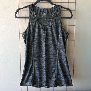 MPG | Grey Racerback Tank